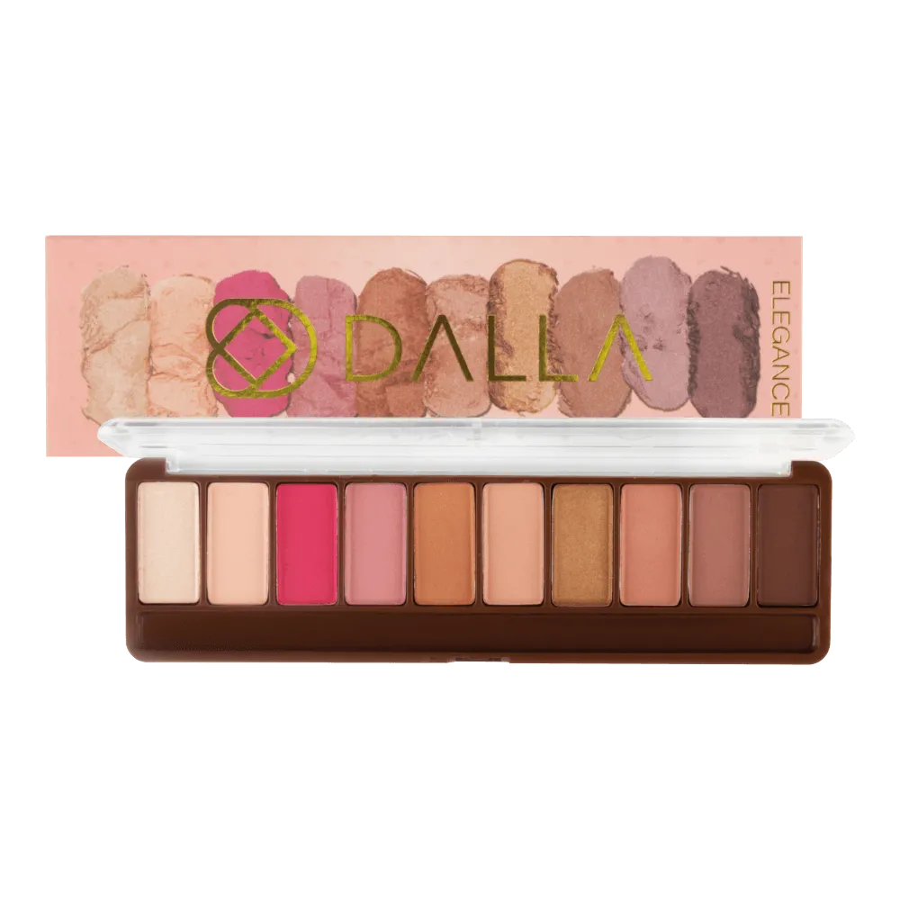 Paleta De Sombras Veganas Elegance Dalla