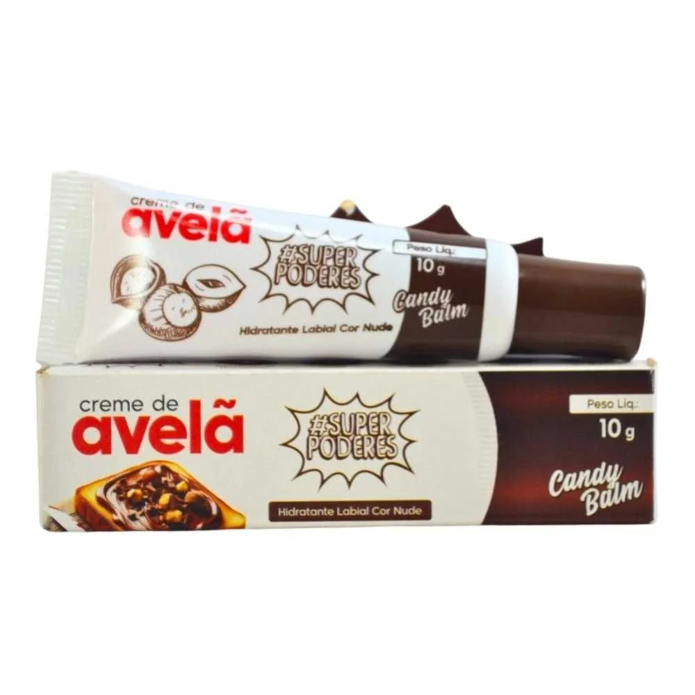 Candy Balm Creme de Avelã - Super Poderes