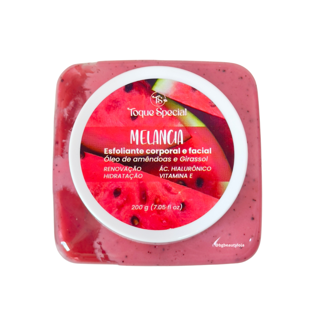 Esfoliante Corpo e Rosto- Melancia Toque Especial