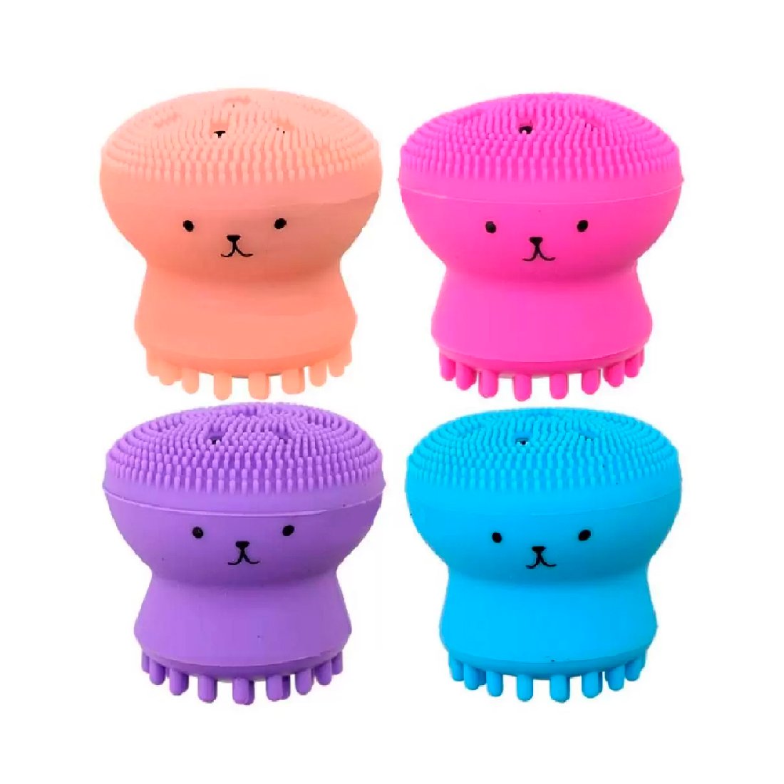 Esponja Polvo de Silicone para Limpeza Facial