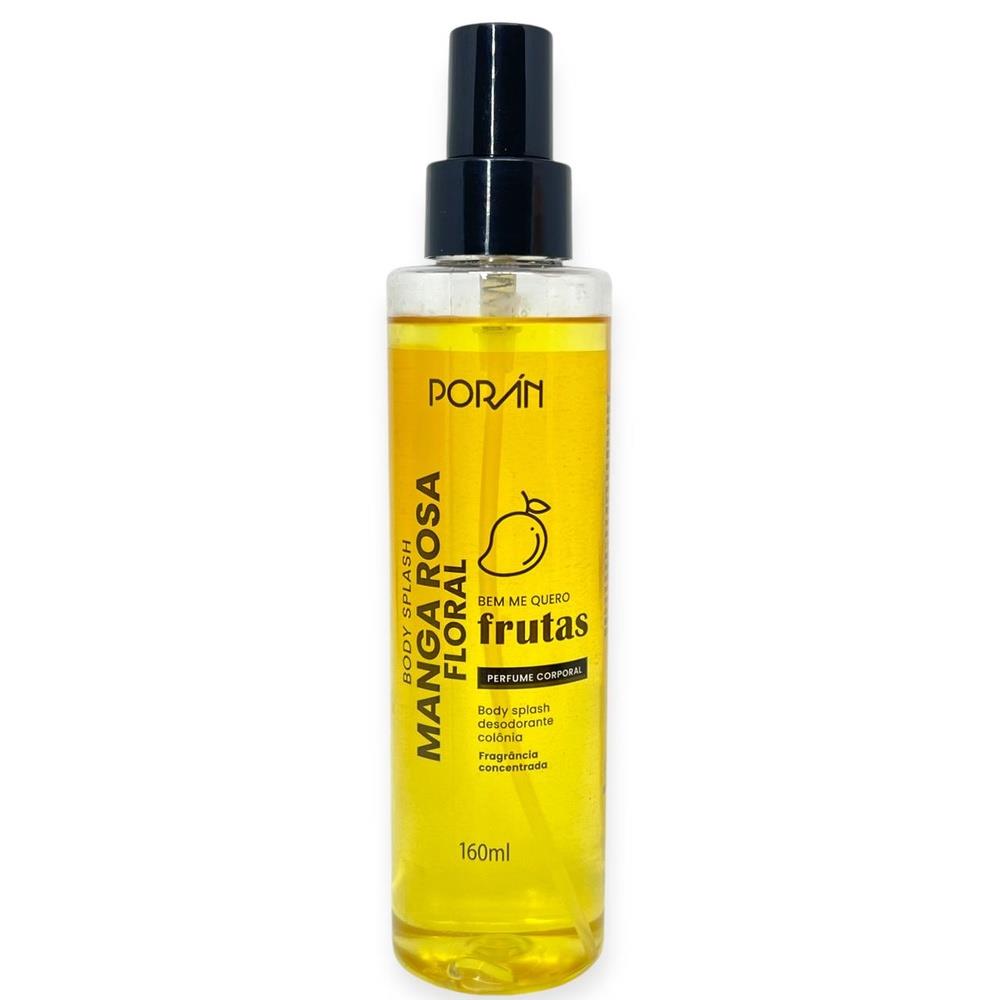 Body Splash Manga Rosa Floral - Porán