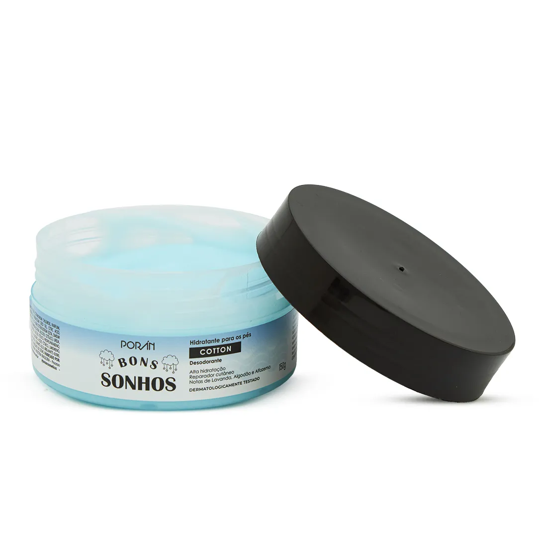 Hidratante Para Os Pes Bons Sonhos Cotton - Porán