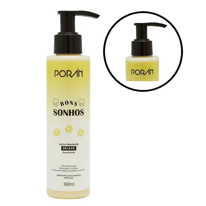 Loção Hidratante Bons Sonhos Relaxe - Porán